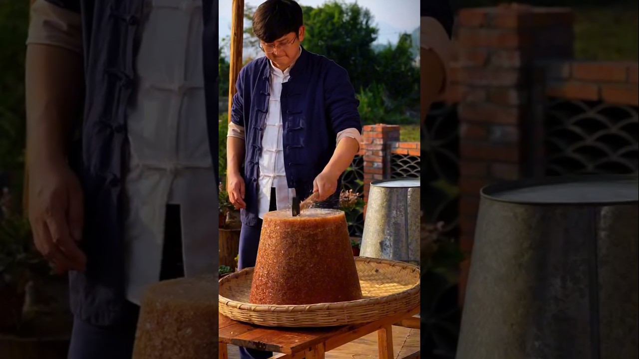 Comment La Canne Devient Du Sucre Brun Cristallisé ! #shorts