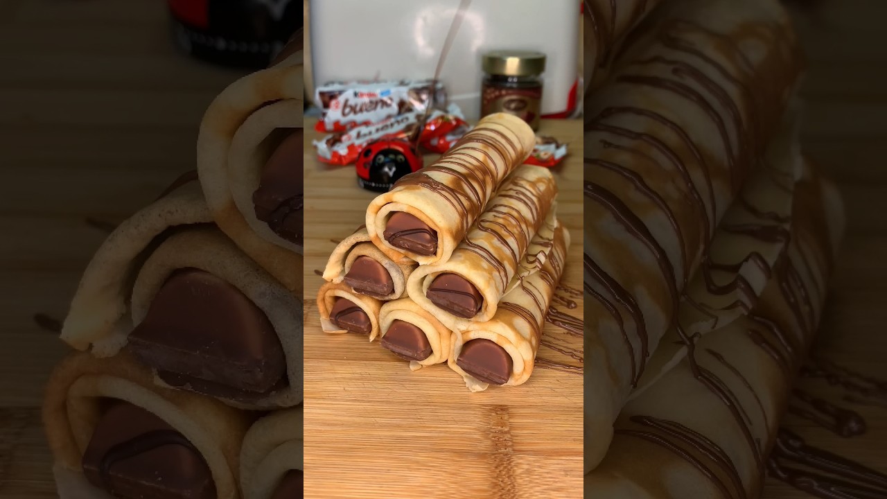 👩🏼‍🍳Recette des crêpes de Cyril Lignac🍫 #asmr #food #cooking #eat #cook #recipe #pancakes #chocolate