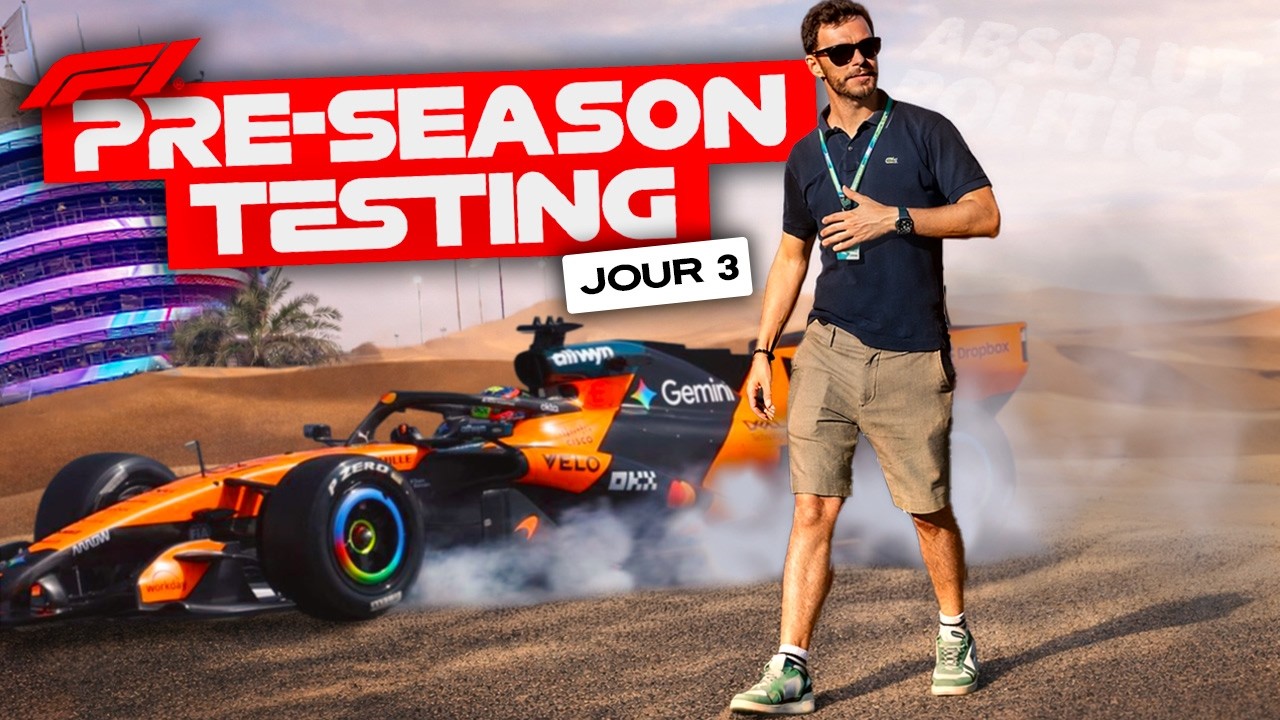 F1 React // Essais Hivernaux F1 2026 (Jour 3 - Matin) - Collaboration Commerciale