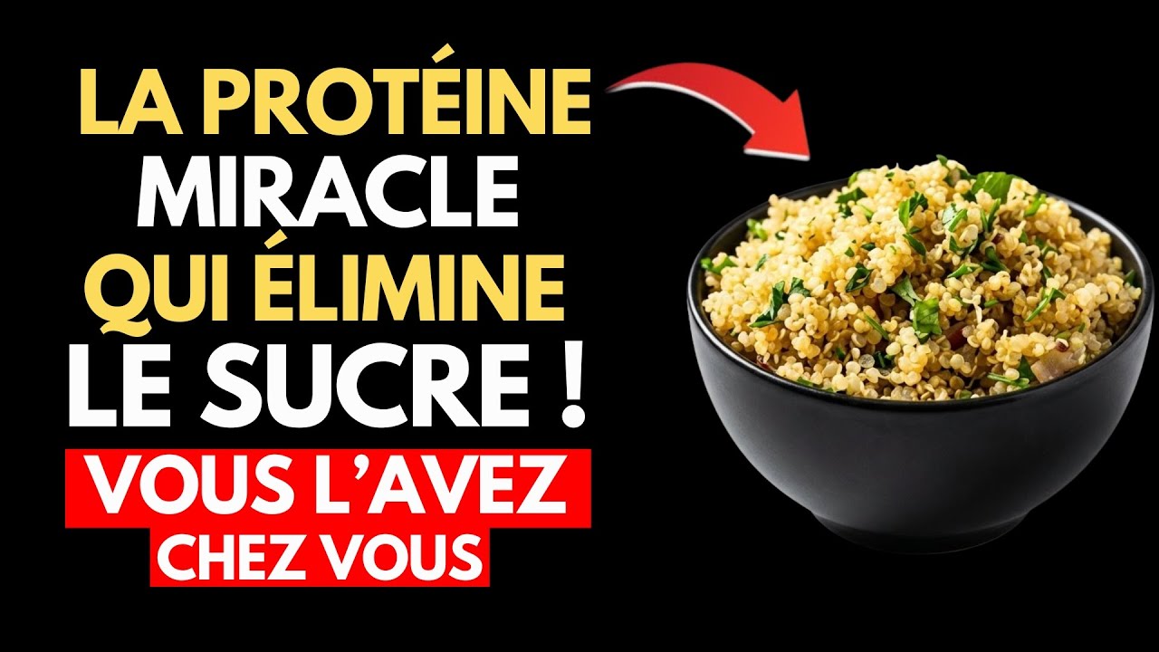 3 PROTÉINES qui FONT BAISSER RAPIDEMENT le SUCRE et COMBATTENT le DIABÈTE ! | Santé Seniors