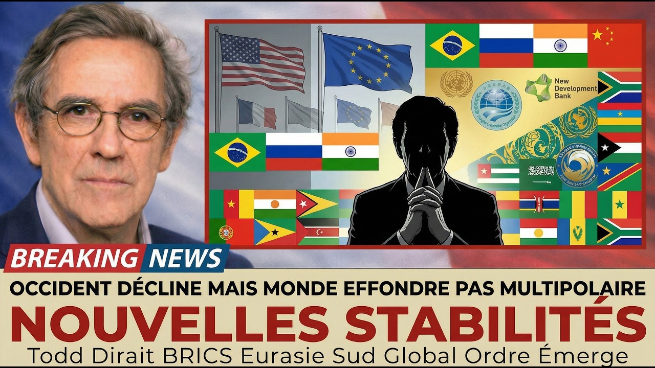 Todd synthèse Occident décline monde effondre pas multipolarité nouvelles stabilités émergent