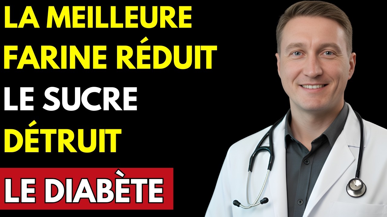 Les 5 Meilleures FARINES que les DIABÉTIQUES Doivent MANGER (Adieu aux Pics de Glycémie)