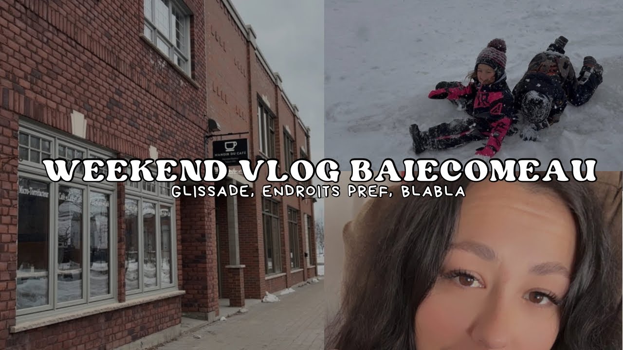 WEEKEND À BAIECOMEAU - GLISSAGE CAFE ETC