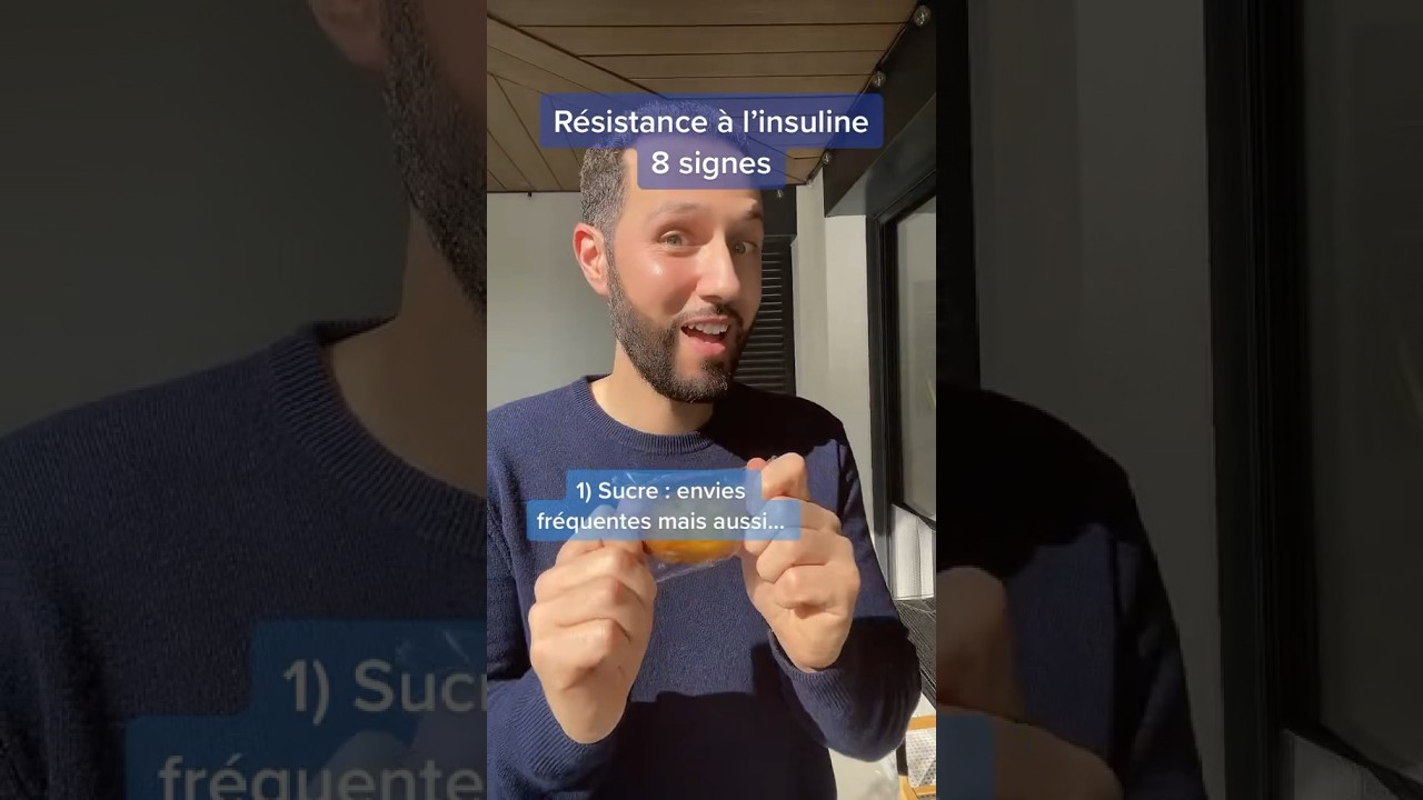 Résistance à l’insuline : vos 8 signes 🍰 #insuline #sucre