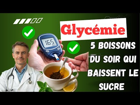 💫🌿 5 boissons du soir pour stabiliser naturellement votre glycémie #shots #nutrition #sante #diabete