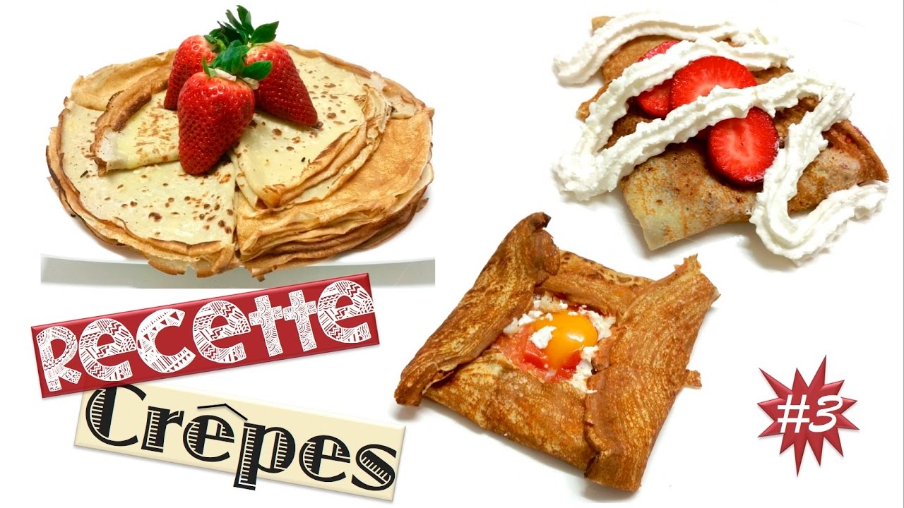 Recette de crêpes sans sucre ni beurre ! #3