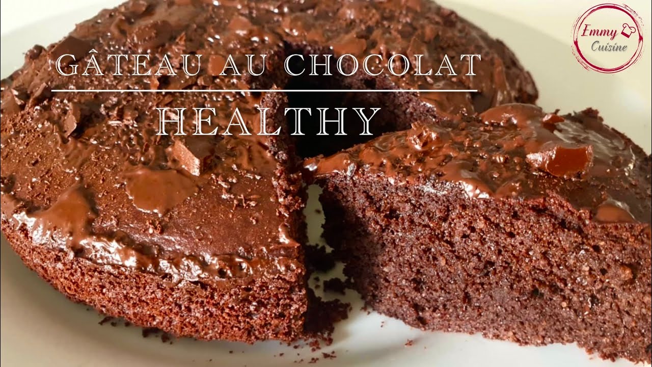 Gâteau Chocolat Healthy SANS Sucre, SANS Farine SANS Gras 🌱5 min / Sans gluten & Diabétique Friendly