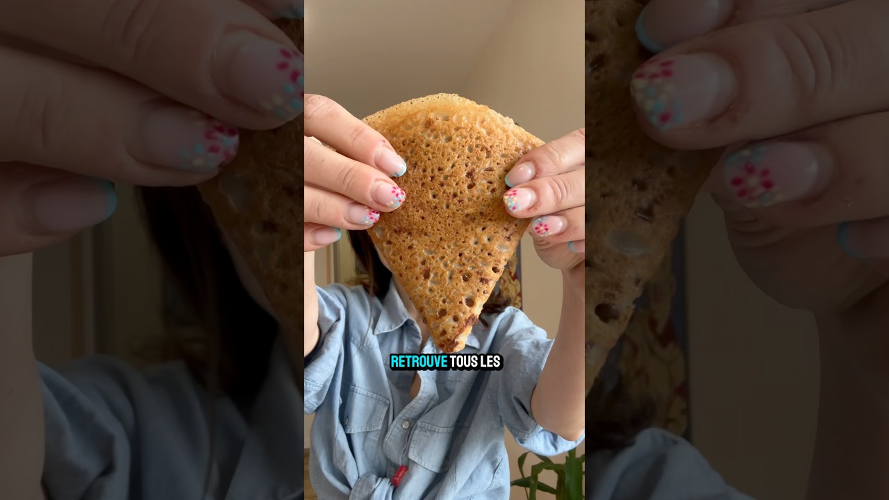 🥞 Crêpes sans casser un œuf, 3 ingrédients