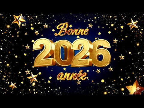 Bonne Année 2026 ✨Des Souhaits de Bonheur et de Réussite ✨Meilleurs Vœux 2026 🎉#Vœux2026