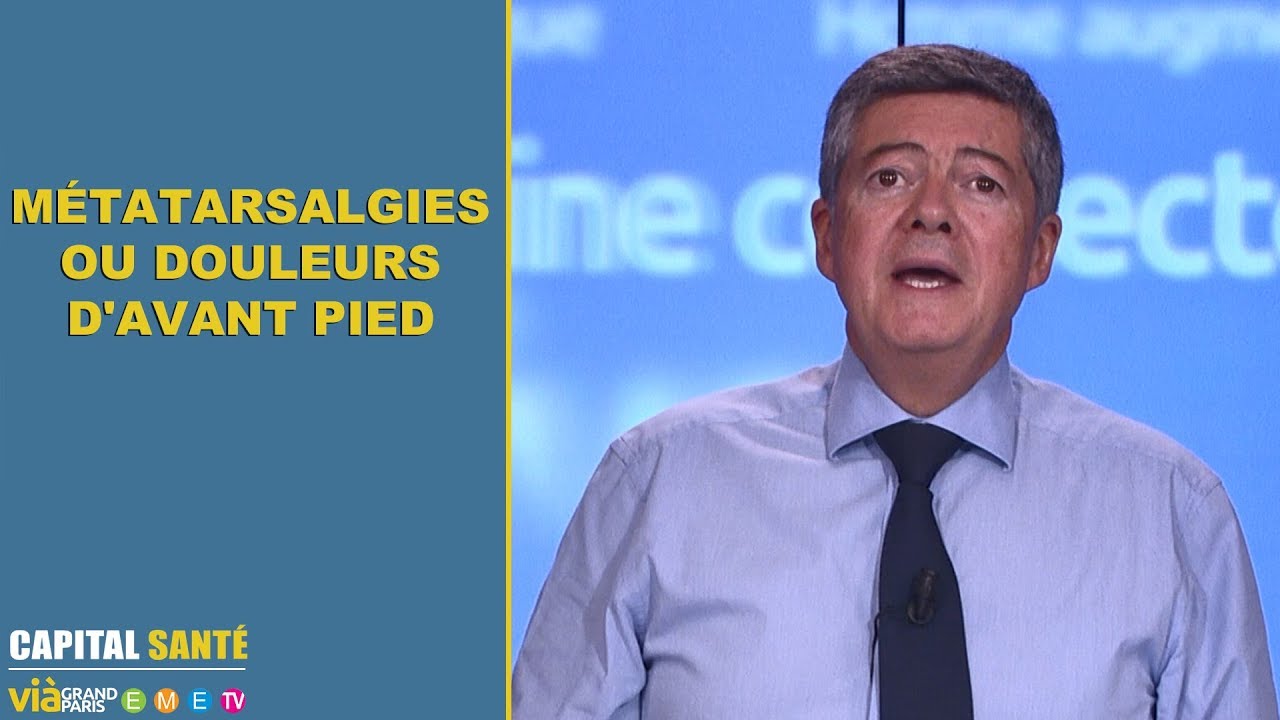 Métatarsalgies ou douleurs d'avant pied  - 2 minutes pour comprendre - Jean-Claude Durousseaud
