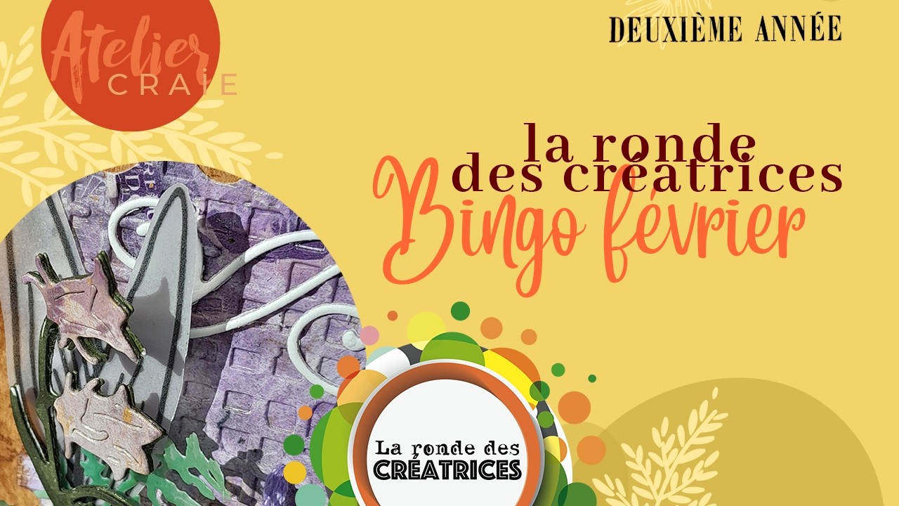 LA RONDE DES CRÉATRICES | BINGO FÉVRIER 2026