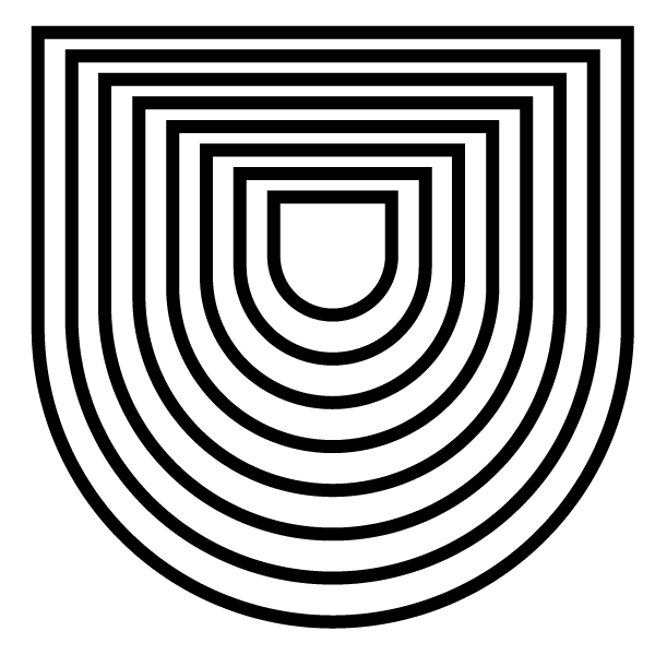 Silhouette of a cartoon pig wearing a cap