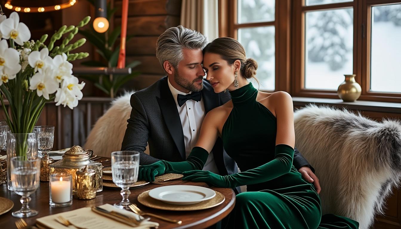 à courchevel, laeticia hallyday et l’empereur du sucre partagent une saint-valentin brillante et élégante, illuminée par des moments en or massif.