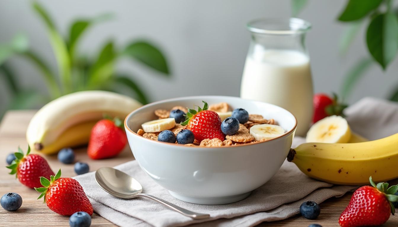 découvrez une alternative saine au lait pour vos céréales du matin, idéale pour maintenir votre glycémie sous contrôle et prévenir les pics de sucre.