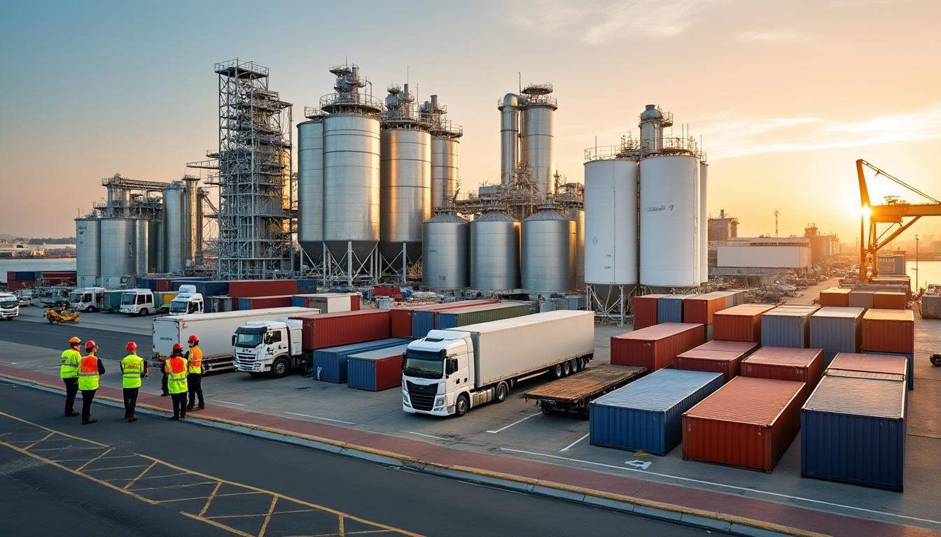 la raffinerie de sucre al khaleej à dubaï poursuit ses opérations d'import-export avec dynamisme, assurant un approvisionnement constant et une présence internationale renforcée.